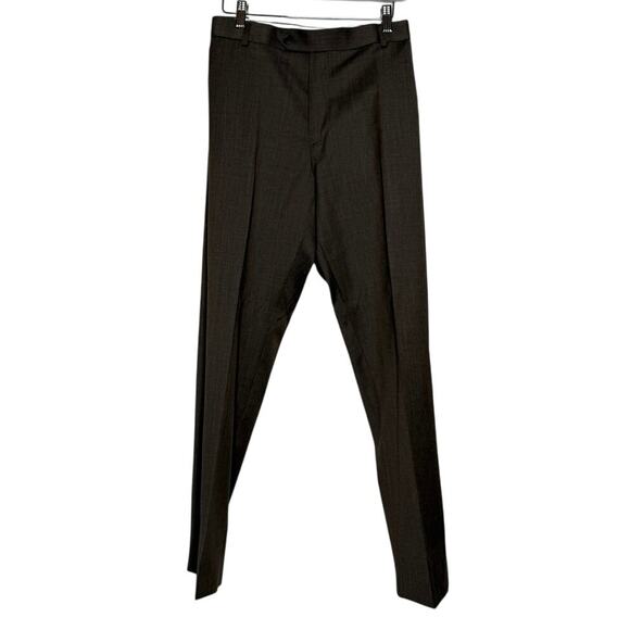 Brooks Brothers Classic Fit Wool Brown Dress Pants  38x30  NEW